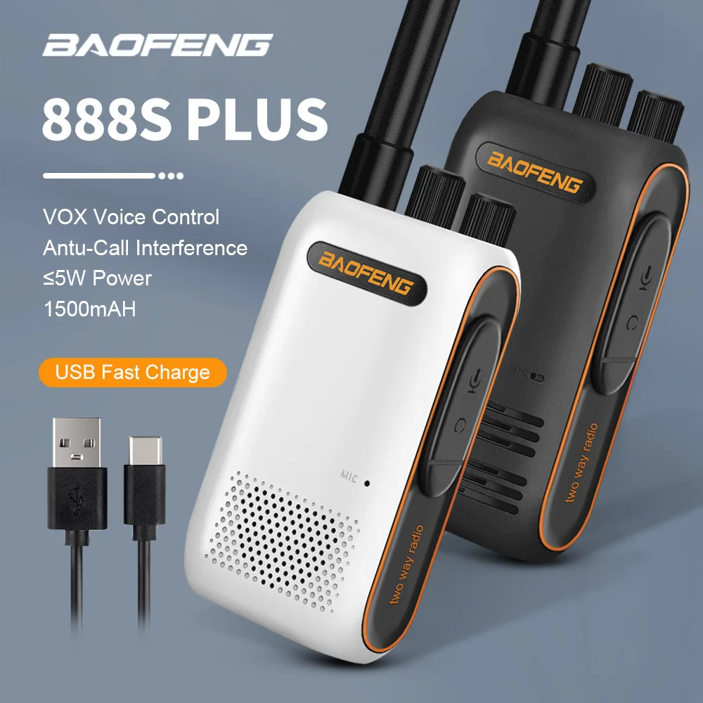 Baofeng BF-888S Plus Walkie-talkie черно-белые мини-рации Мощный 5 Вт Цифровой двухсторонний радиоприемник UHF 400-480 МГц 16CH трансивер
Baofeng BF-888S Plus Walkie-talkie черно-белые мини-рации Мощный 5 Вт Цифровой двухсторонний радиоприемник UHF 400-480 МГц 16CH трансивер