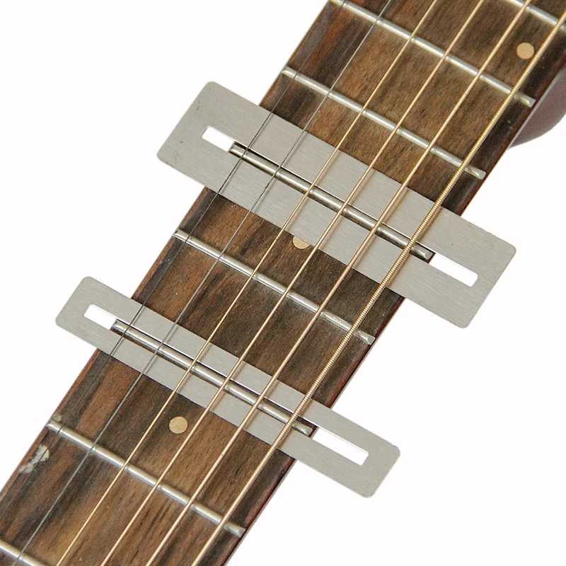 Professional 2x Silvery Fretboard Protector Guards For Guitar Bass Luthier Tool Portable Bendable Stainless Fretboard Protector
Professional 2x Silvery Fretboard Protector Guards For Guitar Bass Luthier Tool Portable Bendable Stainless Fretboard Protector