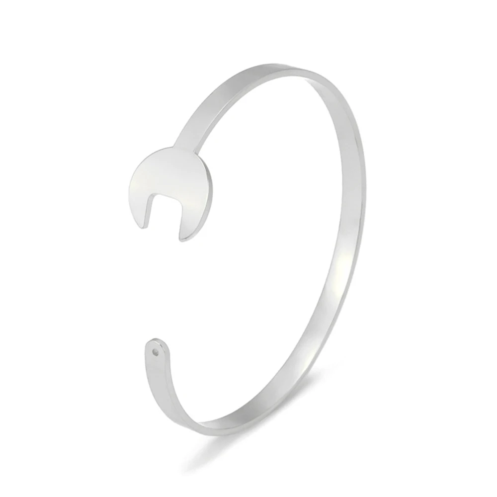 My Shape Spanner Open Cuff Bangles for Men Punk Wrench Tools Stainless Steel Beacelet Hip Hop Fashion Male Jewelry Gifts Biker
My Shape Spanner Open Cuff Bangles for Men Punk Wrench Tools Stainless Steel Beacelet Hip Hop Fashion Male Jewelry Gifts Biker