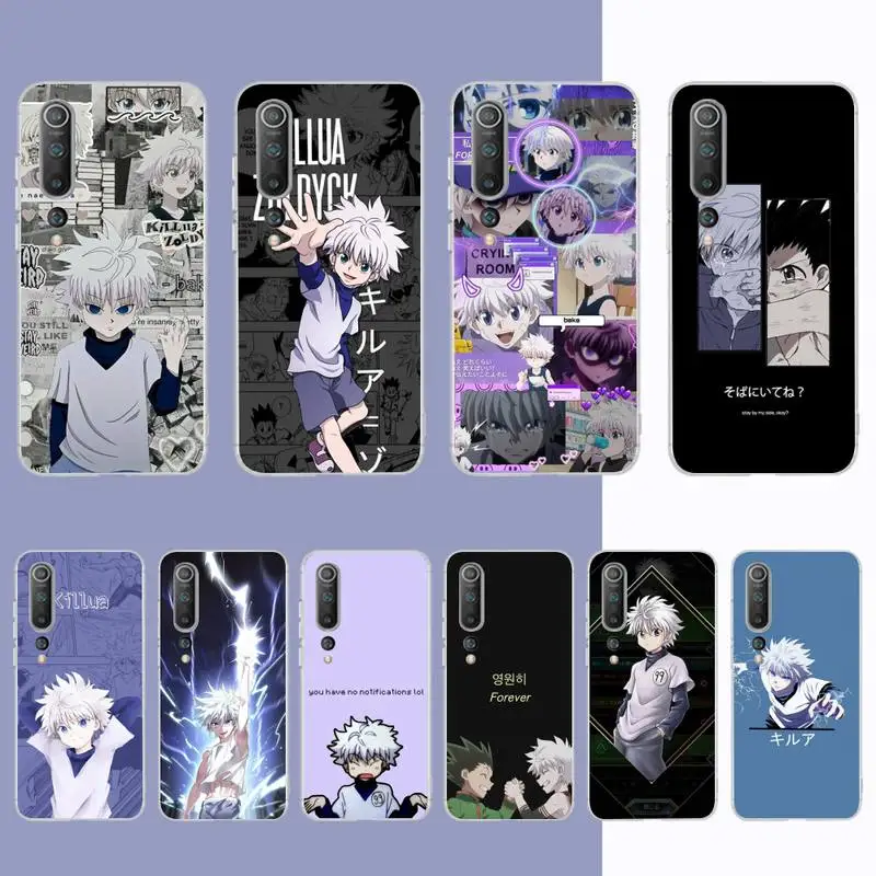 

HUNTER x HUNTER Killua Zoldyck anime Phone Case for Samsung S21 A10 for Redmi Note 7 9 for Huawei P30Pro Honor 8X 10i cover