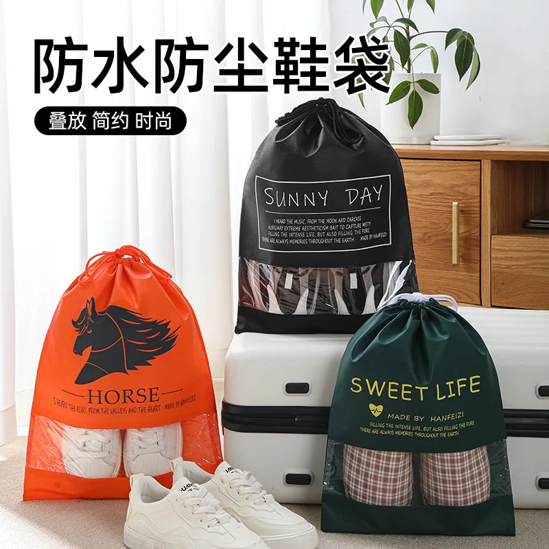 Multifunctional Dustproof Bag Shoe Storage Bag and Finishing Shoe Bag Portable Drawcord Storage Bag Travel Band Mouth Storage
Multifunctional Dustproof Bag Shoe Storage Bag and Finishing Shoe Bag Portable Drawcord Storage Bag Travel Band Mouth Storage