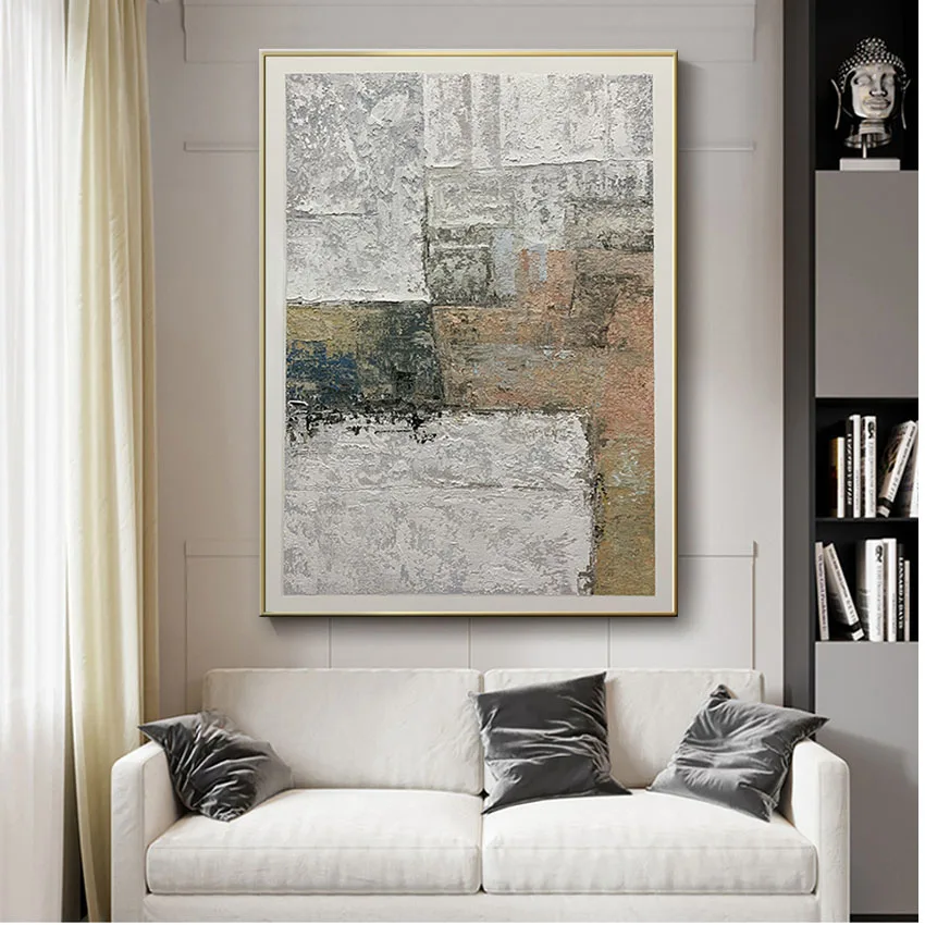 Hand Painted Oil Painting On Canvas Adornment Poster For Living Room Bedroom Abstract Picture For Home Decoration 
Hand Painted Oil Painting On Canvas Adornment Poster For Living Room Bedroom Abstract Picture For Home Decoration