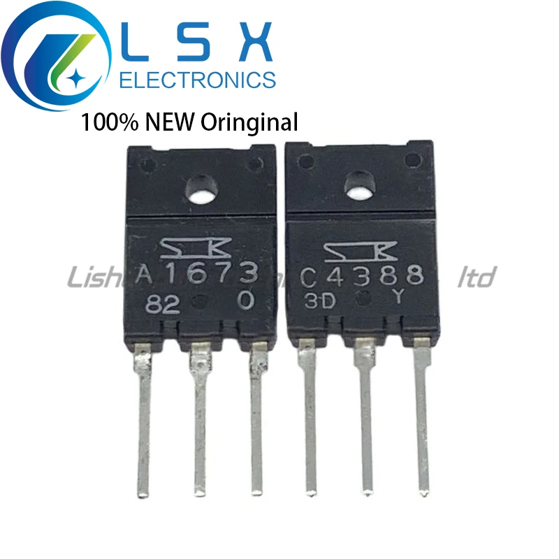 5Pairs(10PCS) A1673+C4388 2SA1673 2SC4388 TO-3PF Original On st ock
5Pairs(10PCS) A1673+C4388 2SA1673 2SC4388 TO-3PF Original On st ock