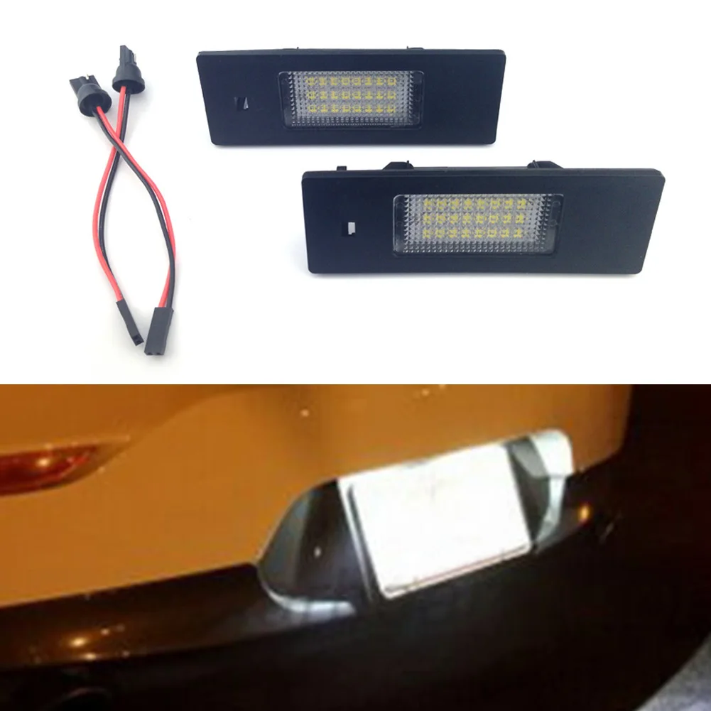 Lamp Bulb License Plate Lamp Car Exterior Accessories 2pcs Aluminium Alloy LED Car Light Low Power Consumption
Lamp Bulb License Plate Lamp Car Exterior Accessories 2pcs Aluminium Alloy LED Car Light Low Power Consumption