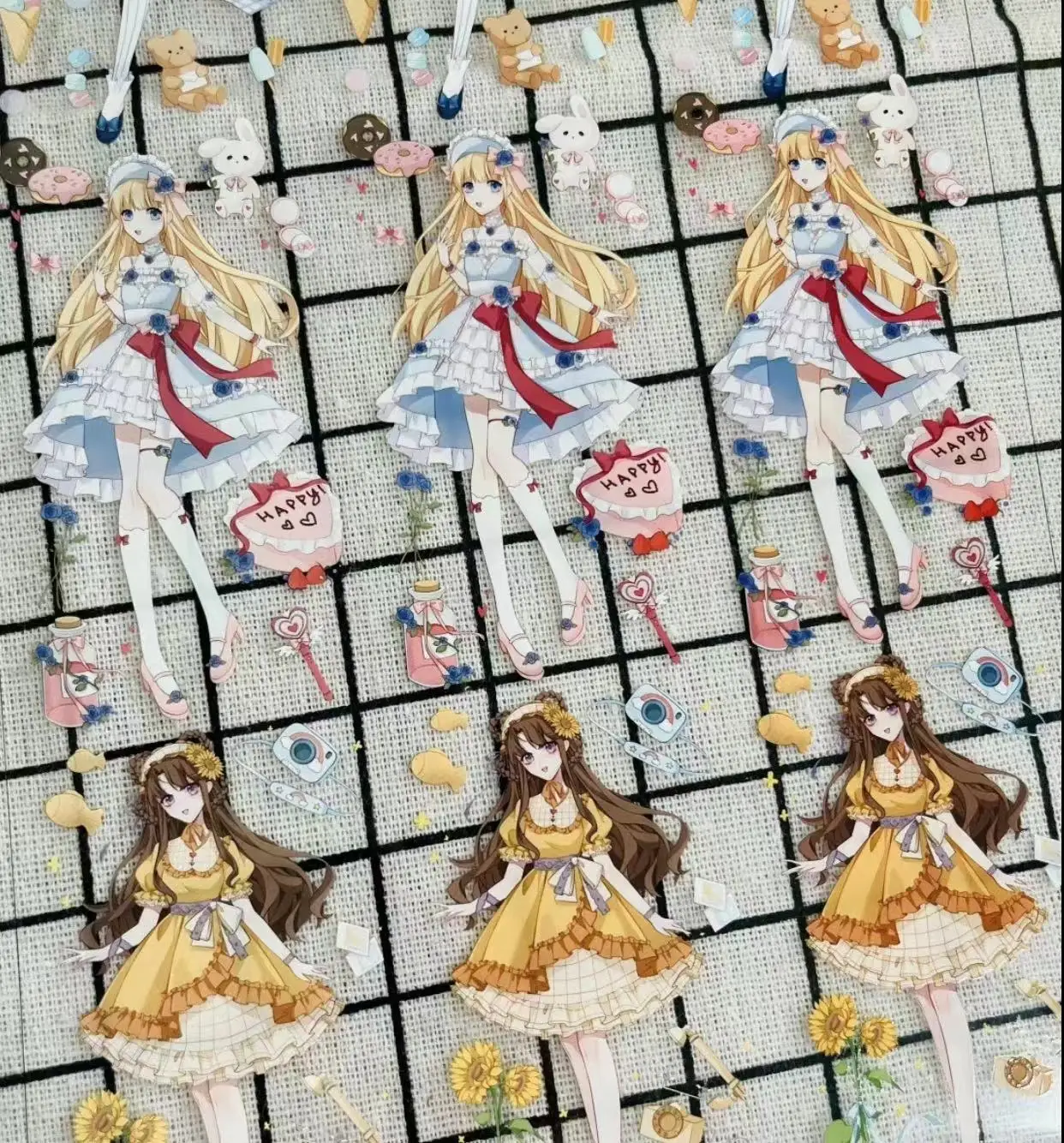 Lovely Japanese Fashion Girl PET Tape for Card Making Planner DIY Scrapbooking Plan Sticker
Lovely Japanese Fashion Girl PET Tape for Card Making Planner DIY Scrapbooking Plan Sticker