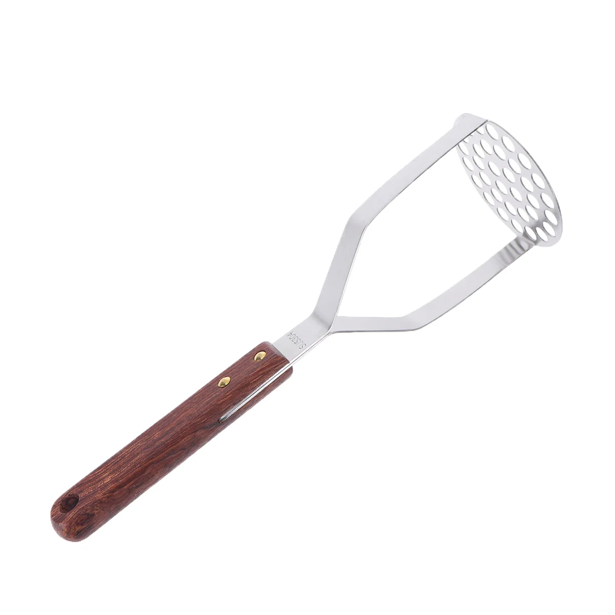 Potato Masher Kitchen Practical Stainless Steel Potato Presser Ricer With Wood Handle Kitchen Gadgets
Potato Masher Kitchen Practical Stainless Steel Potato Presser Ricer With Wood Handle Kitchen Gadgets