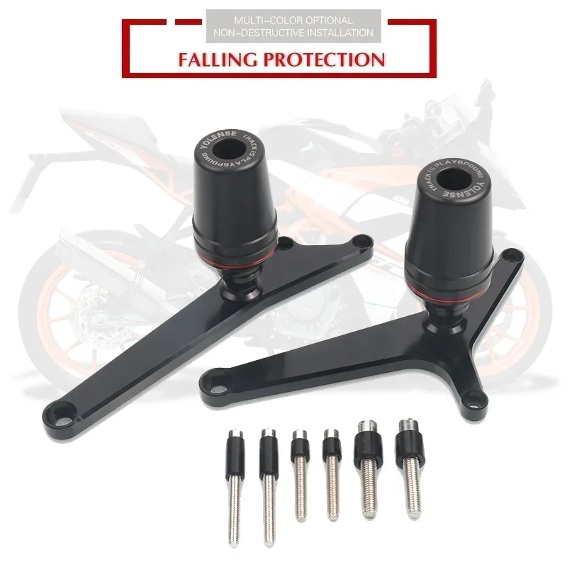 Для KTM RC390 RC 390 2016-2021 2017 2018 2019 2020 мотоциклетная защитная рамка слайдер обтекатель