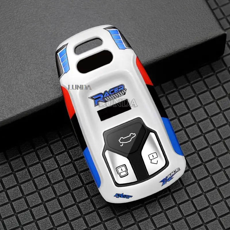ABS+Soft TPU Car Remote Key Case Cover Shell Fob For Audi A4 B9 A5 A6 8S 8W Q5 Q7 4M S4 S5 S7 TT TTS RS Protector Accessories
ABS+Soft TPU Car Remote Key Case Cover Shell Fob For Audi A4 B9 A5 A6 8S 8W Q5 Q7 4M S4 S5 S7 TT TTS RS Protector Accessories