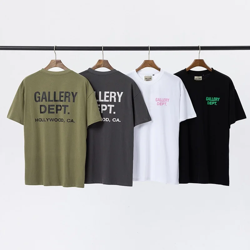 2022GalleryDept New Summer Leisure Men's Printed LOGO Round Neckline Boy Loose Supersize Tops T-shirts with Short Sleeves
2022GalleryDept New Summer Leisure Men's Printed LOGO Round Neckline Boy Loose Supersize Tops T-shirts with Short Sleeves