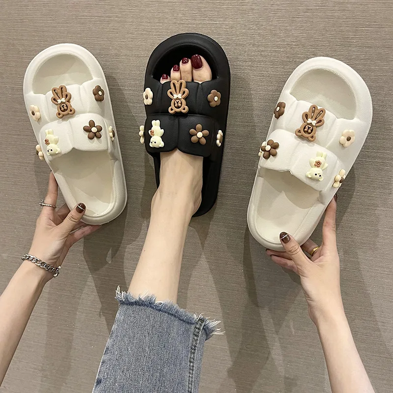 Soft Soles Cool Slippers Women I Fashionable Summer Bear Lovely Fashion Net Celebrity Home Use Light Non-slip Beach Shoes
Soft Soles Cool Slippers Women I Fashionable Summer Bear Lovely Fashion Net Celebrity Home Use Light Non-slip Beach Shoes