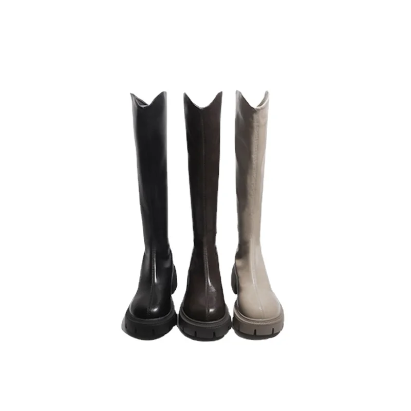 Below Knee Boots Women British Style 2022 Autumn Winter New Thickened Heel Height Increasing Insole Genuine Leather Rider Boots
Below Knee Boots Women British Style 2022 Autumn Winter New Thickened Heel Height Increasing Insole Genuine Leather Rider Boots