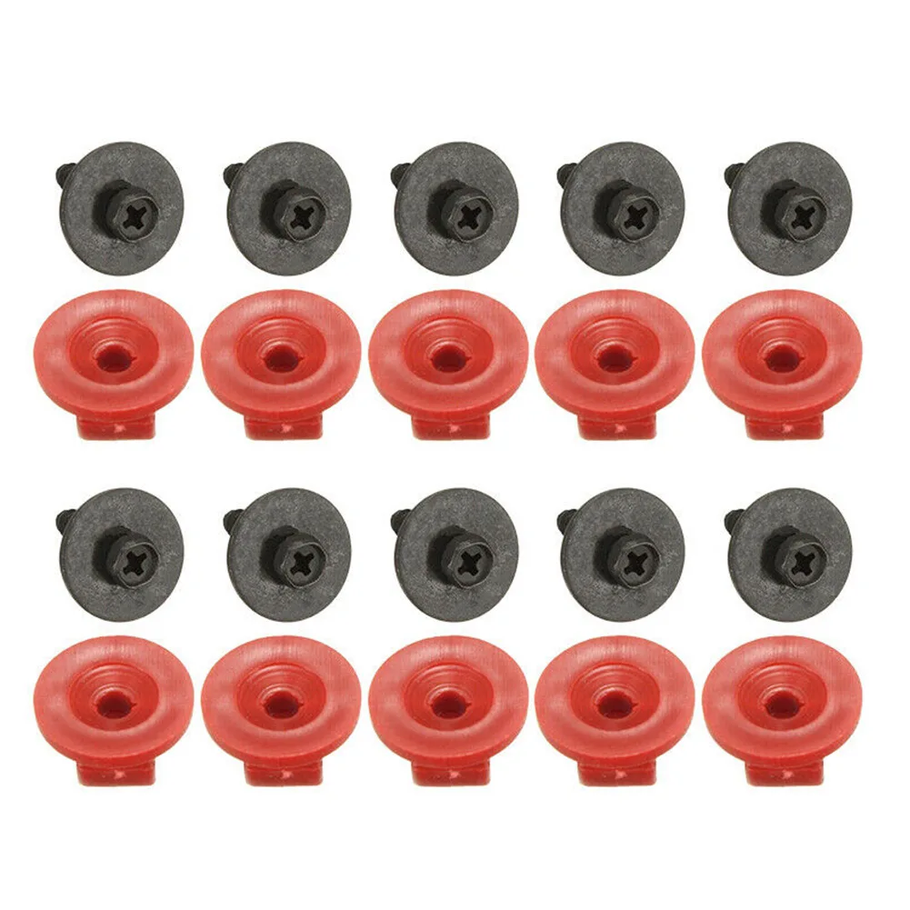 10 Pcs Screws Plus 10pcs Plastic Grommets Engine Undertray Cover Clips Screws Set For Volvo V50 C30 For Jaguar For Ford
10 Pcs Screws Plus 10pcs Plastic Grommets Engine Undertray Cover Clips Screws Set For Volvo V50 C30 For Jaguar For Ford