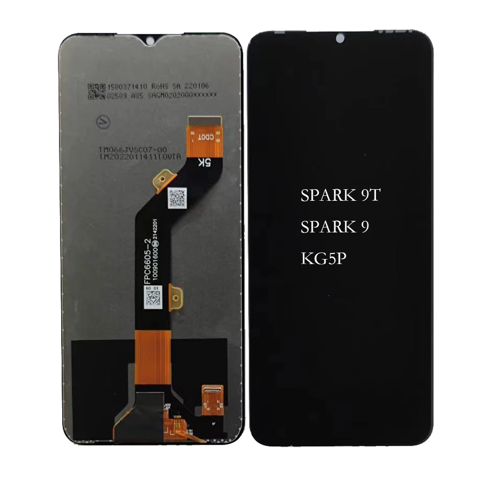 Applicable to Infinix Spark 9T/Spark 9/KG5P LCD Touch Display Digitizer Assembly Screen
Applicable to Infinix Spark 9T/Spark 9/KG5P LCD Touch Display Digitizer Assembly Screen