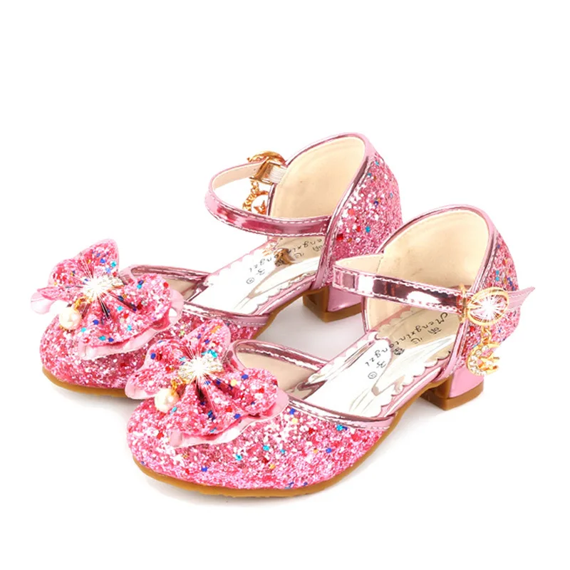 New Brand Girls Sandals High Heels Princess Shoes Little Girls Bow Shoes Children's Walk Show Performance Party Crystal Shoes
New Brand Girls Sandals High Heels Princess Shoes Little Girls Bow Shoes Children's Walk Show Performance Party Crystal Shoes