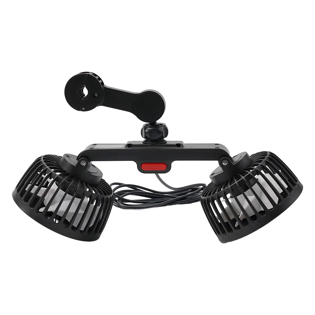 Auto Cooling Cooler Car Fan Dual Head New Third Gear USB Charging USB Rear Pillow Universal 10W 360° Rotatable
Auto Cooling Cooler Car Fan Dual Head New Third Gear USB Charging USB Rear Pillow Universal 10W 360° Rotatable