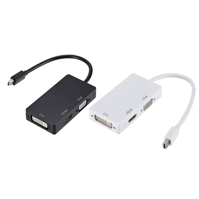 3 IN 1 Mini Display Port Converter Mini Displayport To HDMI/VGA/DVI Adapter 
3 IN 1 Mini Display Port Converter Mini Displayport To HDMI/VGA/DVI Adapter