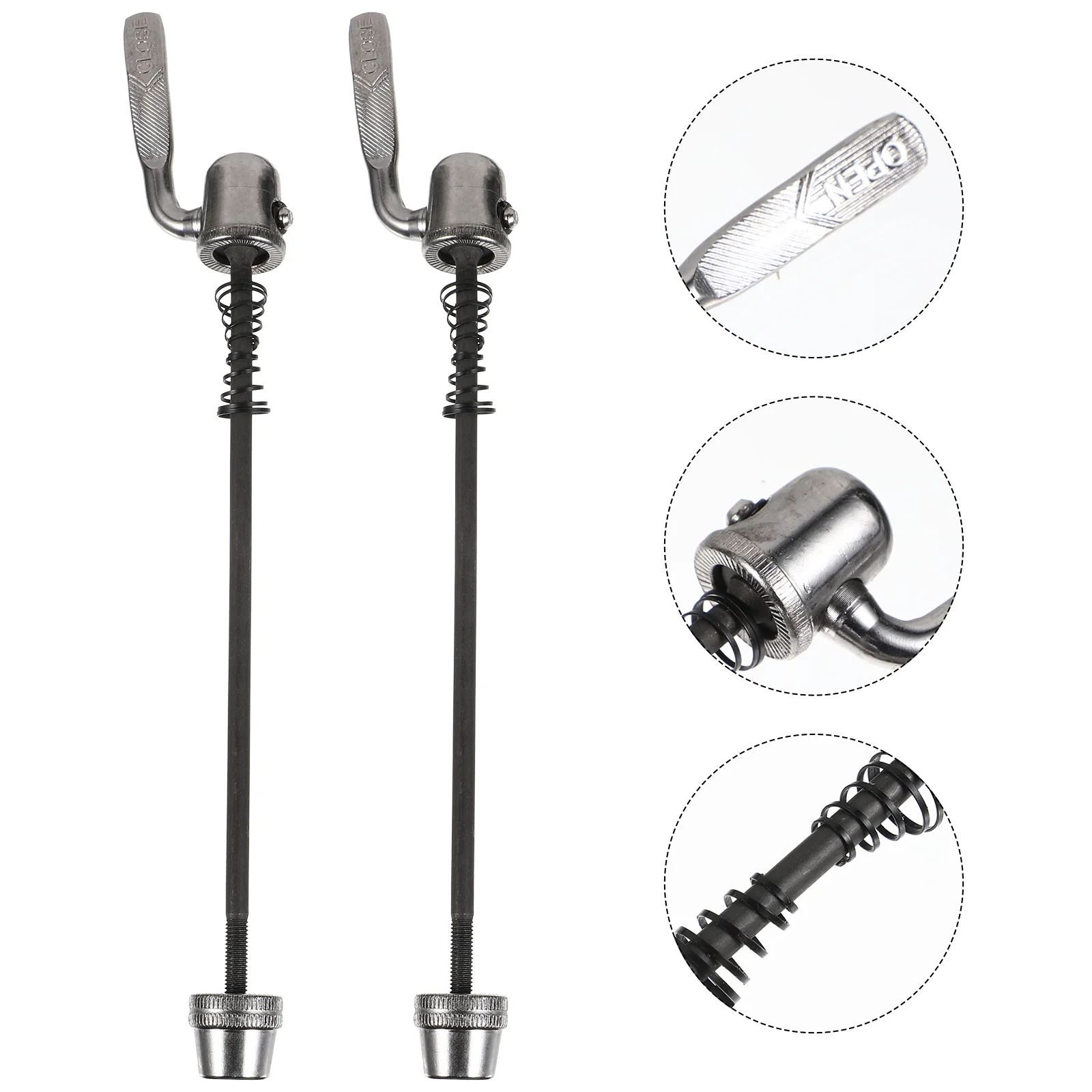 2PCS Replacement Quick Release Trainer Skewer Rear Wheel Skewer for Mountain Bike Bike Trainer
2PCS Replacement Quick Release Trainer Skewer Rear Wheel Skewer for Mountain Bike Bike Trainer