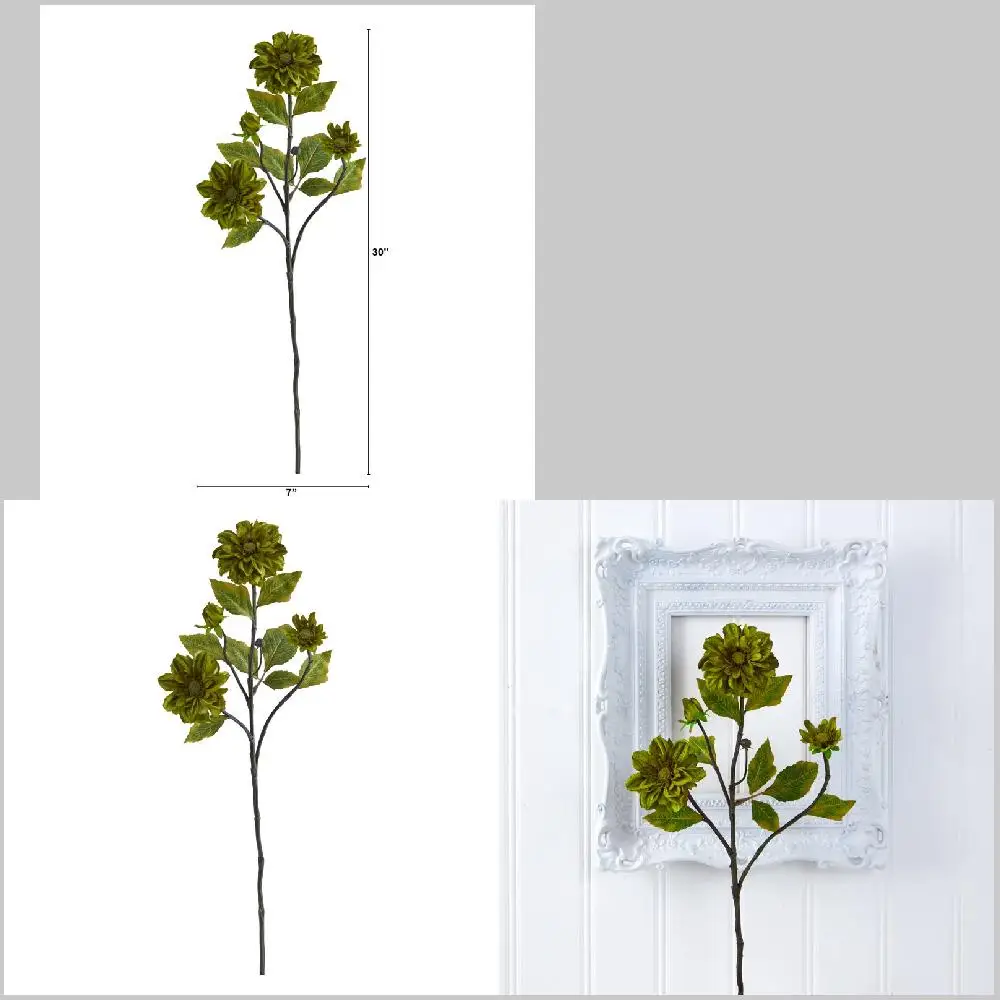 Charming Daisy Artificial Green Flower Set (6 Pack), Decorate Your Home with Class and Style
Charming Daisy Artificial Green Flower Set (6 Pack), Decorate Your Home with Class and Style