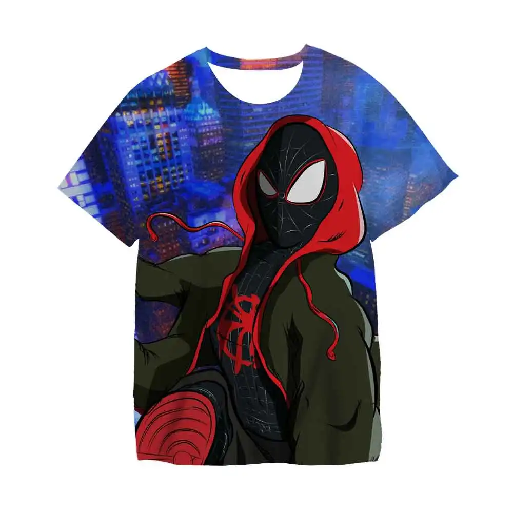 Spiderman Hulk Children 3D Cartoon T-shirt for Boy Marvel Printing spider-man Boys T Shirt Girls Tops Tees Cartoon Kids Clothes
Spiderman Hulk Children 3D Cartoon T-shirt for Boy Marvel Printing spider-man Boys T Shirt Girls Tops Tees Cartoon Kids Clothes