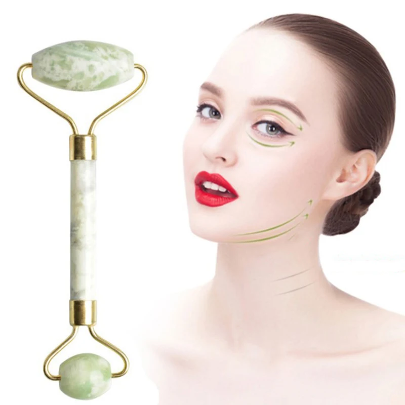 Jade Roller Massager For Face Natural Stone Slimming Lift Massage Facial Tools 1 Pcs
Jade Roller Massager For Face Natural Stone Slimming Lift Massage Facial Tools 1 Pcs