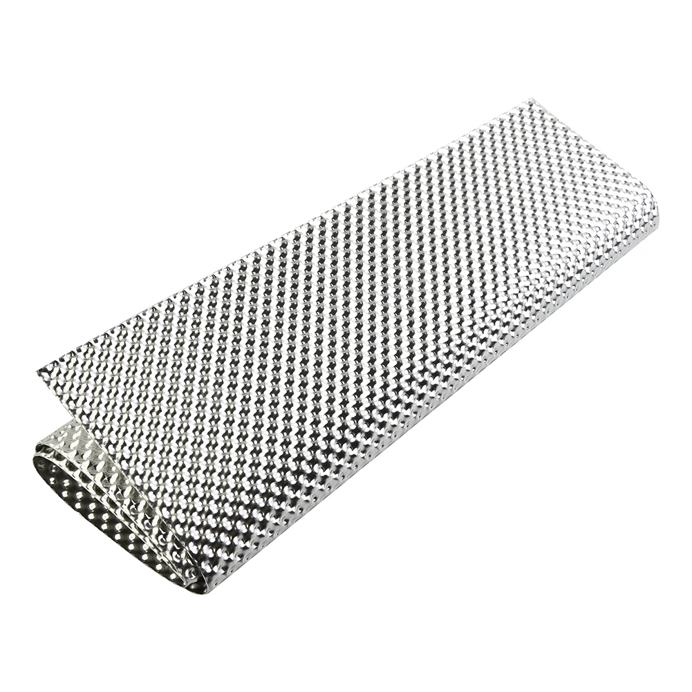 100% New Entering The Cabin Heat Shield Heat Shield 300mm X 500mm Aluminum Embossed Fits Firewall Transmission
100% New Entering The Cabin Heat Shield Heat Shield 300mm X 500mm Aluminum Embossed Fits Firewall Transmission