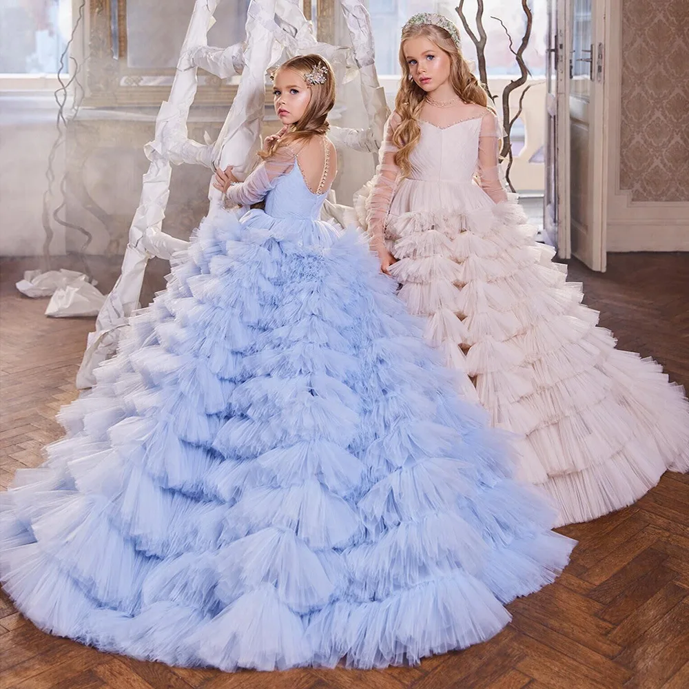 2023 Gala Dress Girls 12 Years First Communion Fancy Layered Dresses for Kids Girl Children Evening Gowns for Formal Parties
2023 Gala Dress Girls 12 Years First Communion Fancy Layered Dresses for Kids Girl Children Evening Gowns for Formal Parties