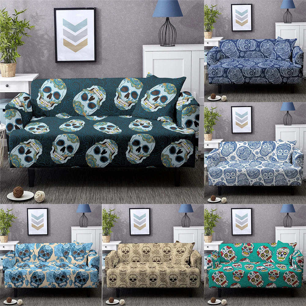 High-quality Skull Pattern Slipcovers 1/2/3/4 Seat Sofa Cover Non-Slip Spandex Stretch Furniture Couch Anti Pet Case
High-quality Skull Pattern Slipcovers 1/2/3/4 Seat Sofa Cover Non-Slip Spandex Stretch Furniture Couch Anti Pet Case