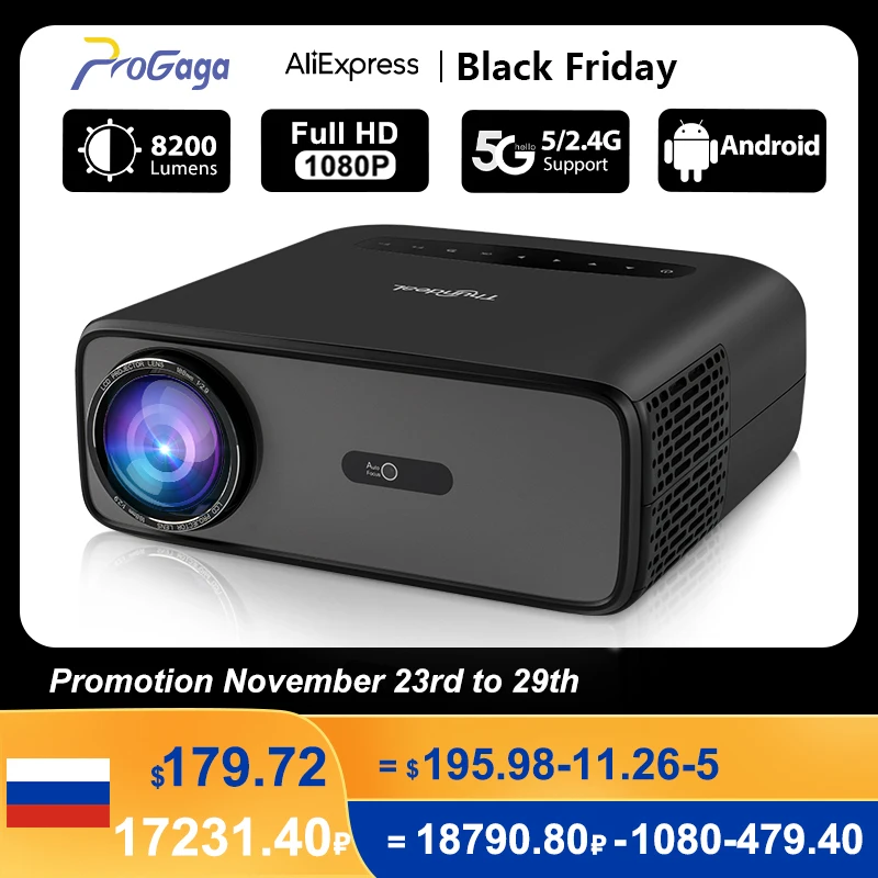 TD97 Pro Full HD Projector 1080P 2K 4K Video Portable Projector WiFi 6 Android Home Theater TD97Pro 3D Smart Proyector
TD97 Pro Full HD Projector 1080P 2K 4K Video Portable Projector WiFi 6 Android Home Theater TD97Pro 3D Smart Proyector