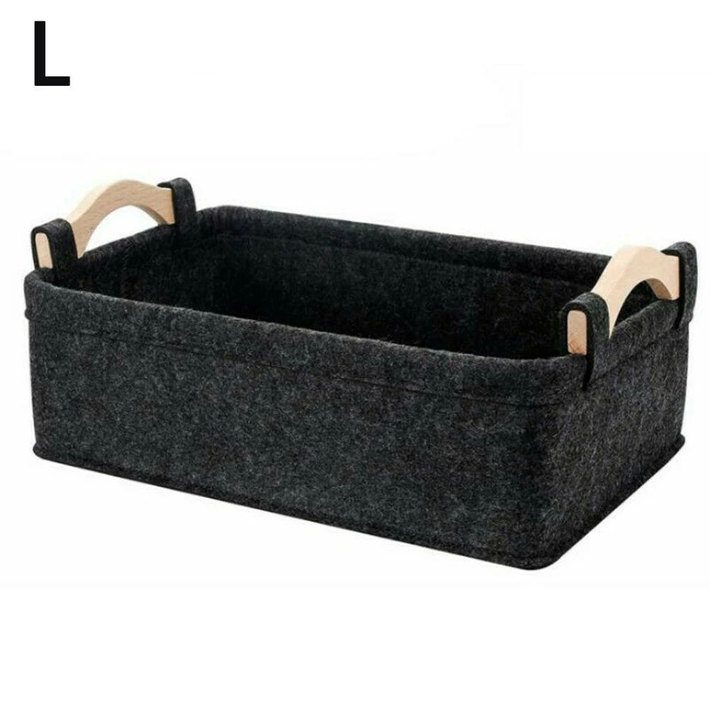 Portable Durable Multifunction Organizer Storage Basket Transport Goods Clothes Basket Storage Box Felt Square With Handle
Portable Durable Multifunction Organizer Storage Basket Transport Goods Clothes Basket Storage Box Felt Square With Handle