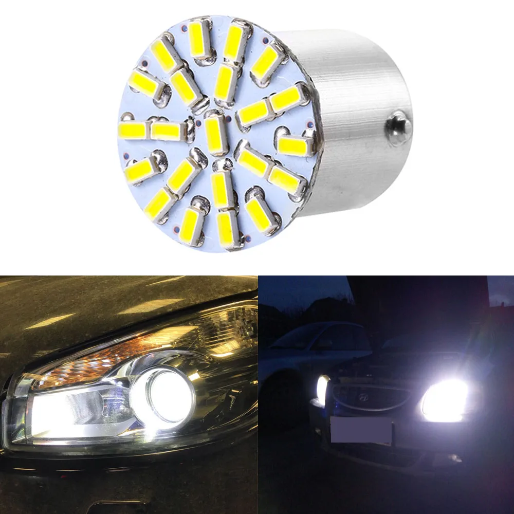 Universal 1156 BA15S 3014 22SMD Turn Signal P21 5W AUTO LED Trunk Parking Brake Led Backup Wedge Tail Bulb Licenses Plate Lights
Universal 1156 BA15S 3014 22SMD Turn Signal P21 5W AUTO LED Trunk Parking Brake Led Backup Wedge Tail Bulb Licenses Plate Lights