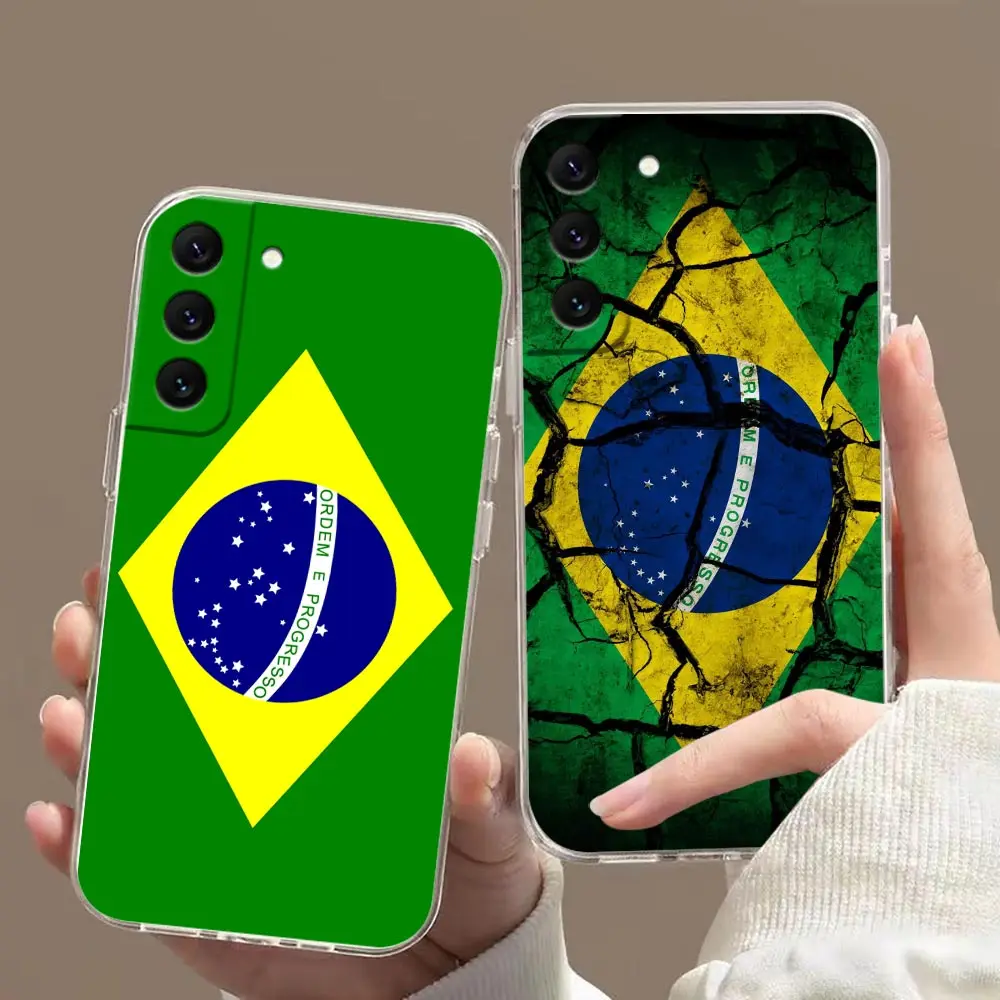 National Flag Of Brazil Cover Clear Phone Case For Samsung Note 20 S22 S23 S9 S10 4G Lite S10e S20 S21 FE Plus Ultra 5G Case
National Flag Of Brazil Cover Clear Phone Case For Samsung Note 20 S22 S23 S9 S10 4G Lite S10e S20 S21 FE Plus Ultra 5G Case