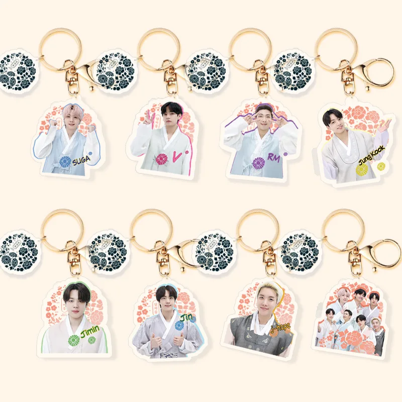 Wholesale Kpop Bangtan Boys Acrylic Keychain New Key Chain Accessories Key Ring Gifts Fans Collection Cute Pendant Keyring
Wholesale Kpop Bangtan Boys Acrylic Keychain New Key Chain Accessories Key Ring Gifts Fans Collection Cute Pendant Keyring