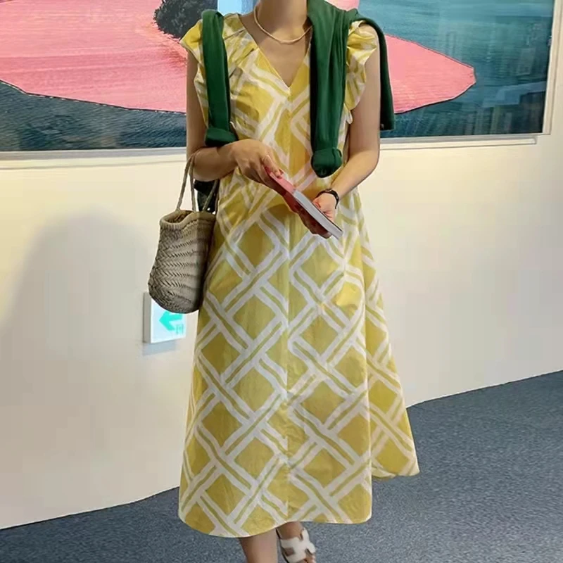 WTIANYUWPrint платье с цветными блоками женская летняя одежда V-образный вырез летающие рукава высокая талия миди платья женские 2022 корейская мод...
WTIANYUWPrint платье с цветными блоками женская летняя одежда V-образный вырез летающие рукава высокая талия миди платья женские 2022 корейская мод...