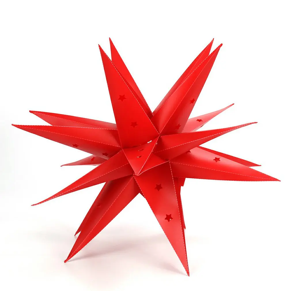 3D Explosion New Arrival Star Paper Lantern Lampshade Wedding 18-Triangle Foldable Lampshade Outdoor Waterproof Bar Stage Creat
3D Explosion New Arrival Star Paper Lantern Lampshade Wedding 18-Triangle Foldable Lampshade Outdoor Waterproof Bar Stage Creat