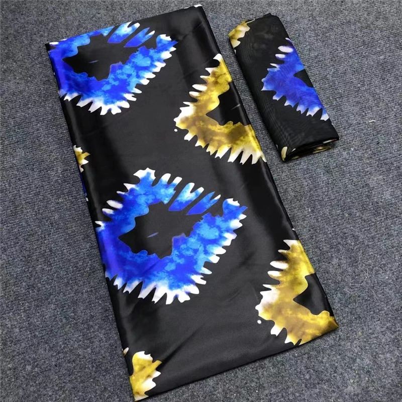 4+2yards african fabrics satin silk with chiffon set soft ribbon silk fabric for party dress
4+2yards african fabrics satin silk with chiffon set soft ribbon silk fabric for party dress
