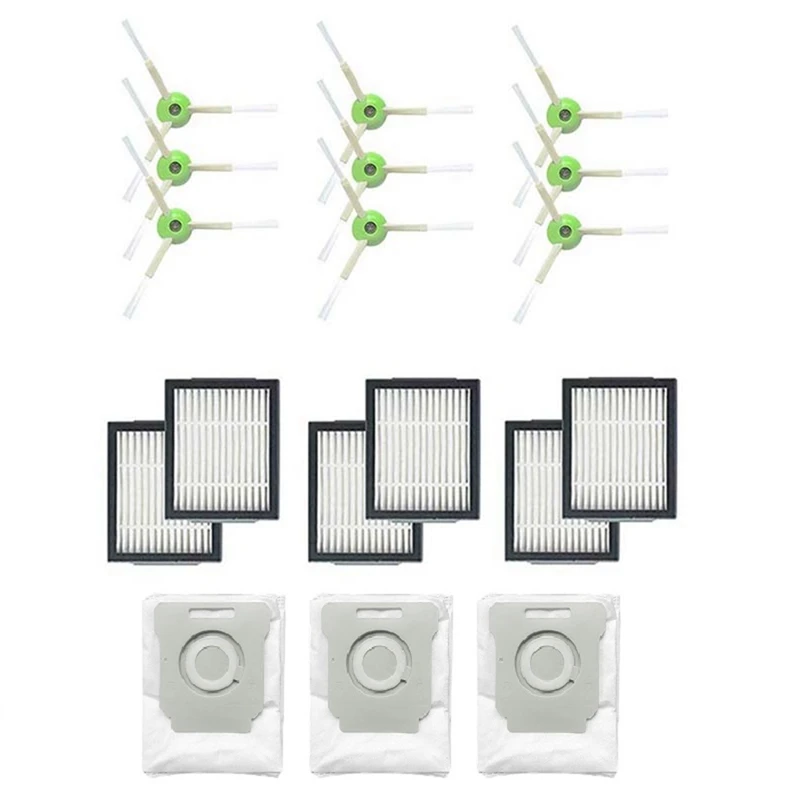 Чехол для пылесборника, вращающаяся щетка для Irobot I7 E5 E6 I Series Hepa фильтр, боковая щетка
Чехол для пылесборника, вращающаяся щетка для Irobot I7 E5 E6 I Series Hepa фильтр, боковая щетка