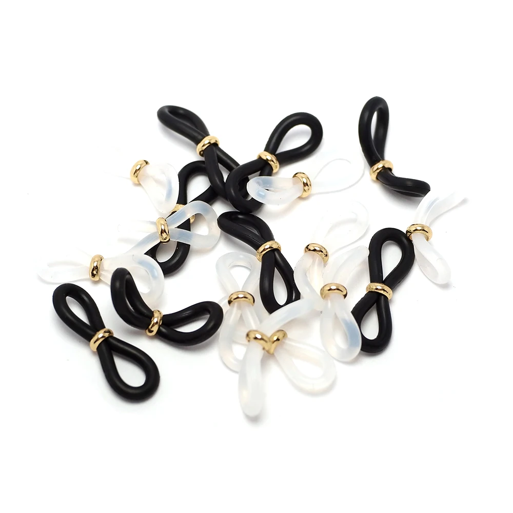 20pcs Anti Slip Silicon Ring Accessories,Black Chain Accessory,Transparent O-Ring Eyeglass Holder Mask Rope Eyeglass Clip Ring
20pcs Anti Slip Silicon Ring Accessories,Black Chain Accessory,Transparent O-Ring Eyeglass Holder Mask Rope Eyeglass Clip Ring