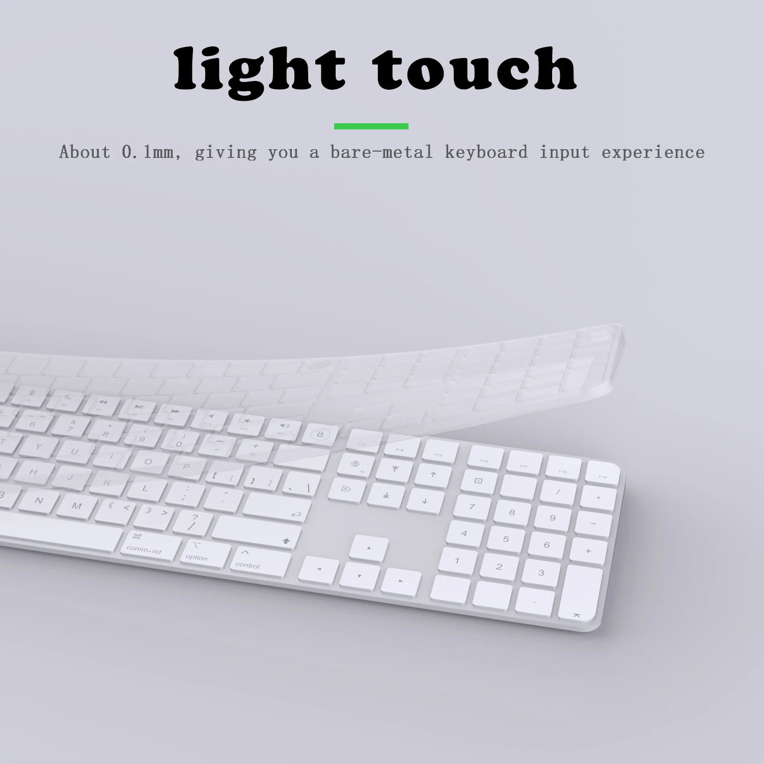 Накладка на клавиатуру Magic для 2022 цифровая клавиатура с сенсорным ID | Чехлы