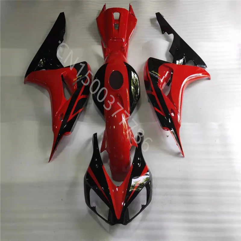 

Для мотоцикла Honda CBR1000RR 2006 2007 CBR1000 RR CBR 1000 RR 06-07 красный черный пластиковый корпус обтекатель комплект