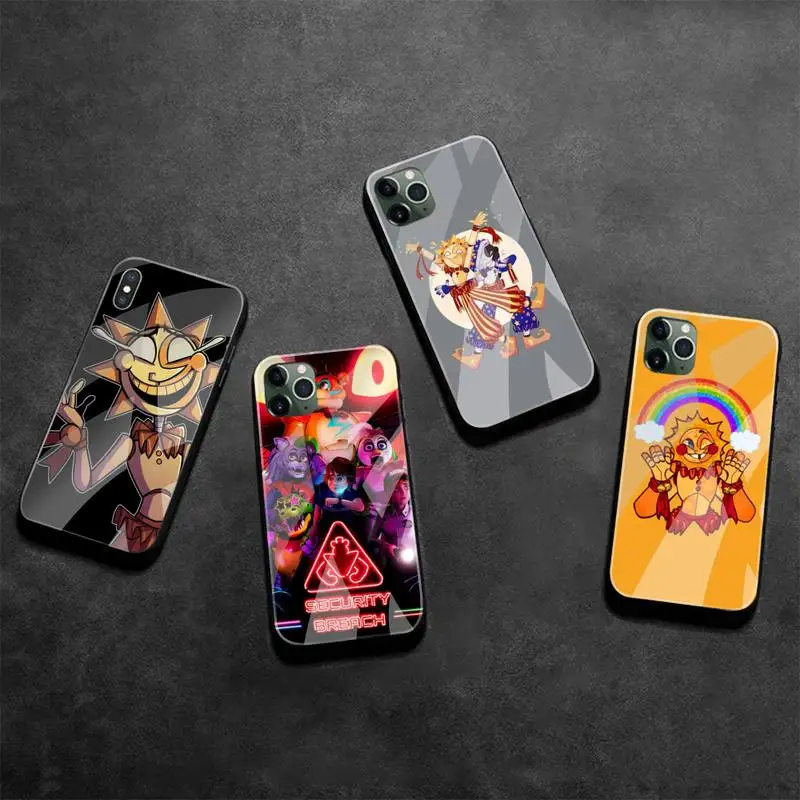 FNAF Security Breach Sundrop Phone Case Tempered Glass For iPhone 13 12 Mini 11 Pro XR XS MAX 8 X 7 Plus SE 2020 cover
FNAF Security Breach Sundrop Phone Case Tempered Glass For iPhone 13 12 Mini 11 Pro XR XS MAX 8 X 7 Plus SE 2020 cover