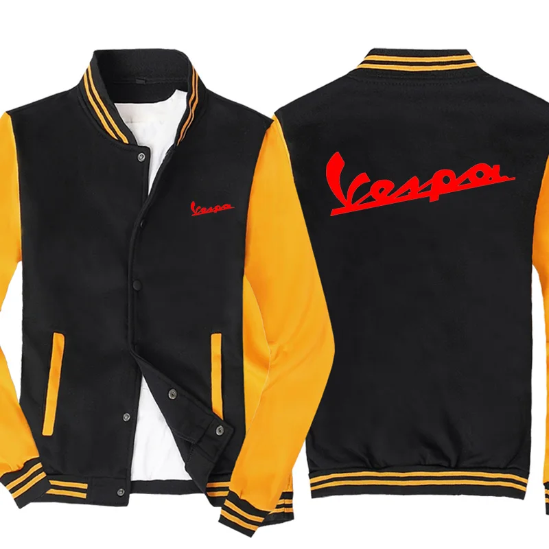 Мужская бейсбольная куртка Vespa, Модный Кардиган с длинным рукавом, худи с логотипом без кепки, весна-осень
Мужская бейсбольная куртка Vespa, Модный Кардиган с длинным рукавом, худи с логотипом без кепки, весна-осень