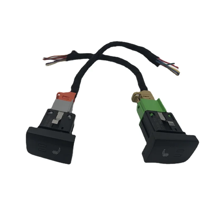 Soarhorse Car Seat Heater button heating Switch Control with Wiring harness For Volkswagen VW Polo 6R 6C 2011 2012 2013
Soarhorse Car Seat Heater button heating Switch Control with Wiring harness For Volkswagen VW Polo 6R 6C 2011 2012 2013