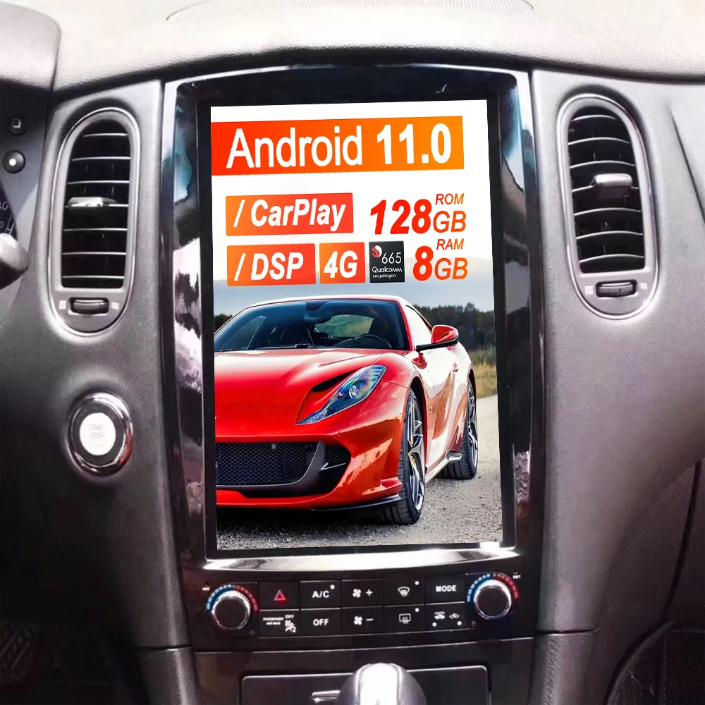 Android 11.0 Qualcomm For Infiniti QX50 EX25 EX35 2009-2019 Car Navigation HeadUnit Multimedia Player Autostereo Recorde Screen
Android 11.0 Qualcomm For Infiniti QX50 EX25 EX35 2009-2019 Car Navigation HeadUnit Multimedia Player Autostereo Recorde Screen