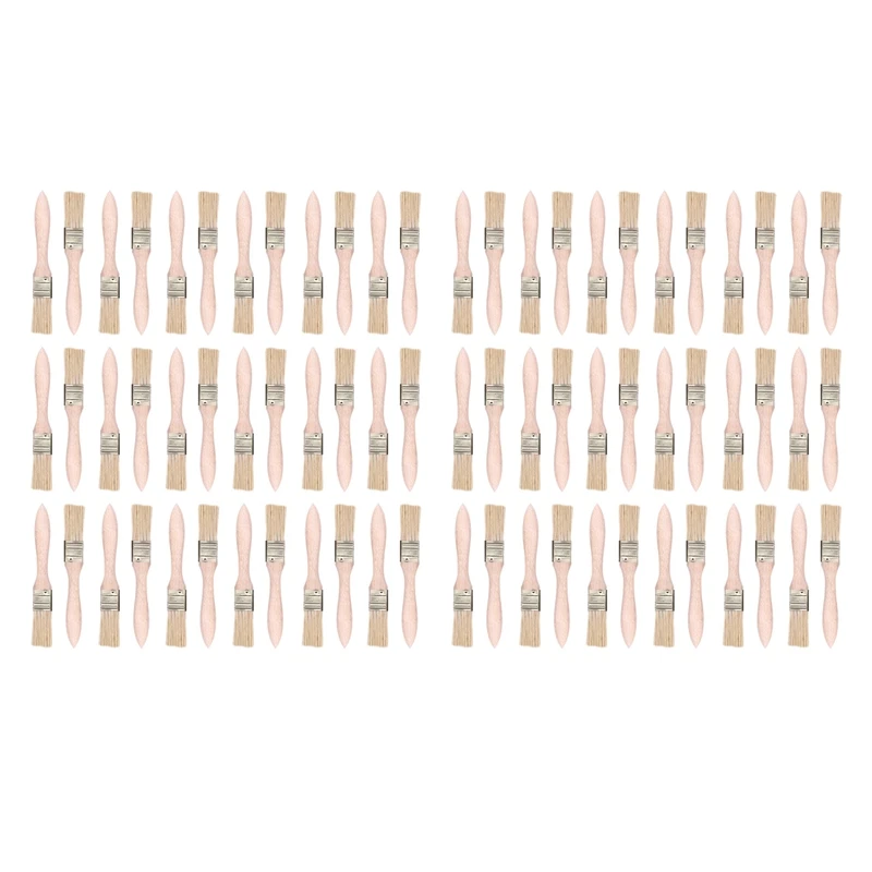 72X 1 Inch (24Mm) Paint Brushes And Chip Paint Brushes For Paint Stains Varnishes Glues And Gesso
72X 1 Inch (24Mm) Paint Brushes And Chip Paint Brushes For Paint Stains Varnishes Glues And Gesso
