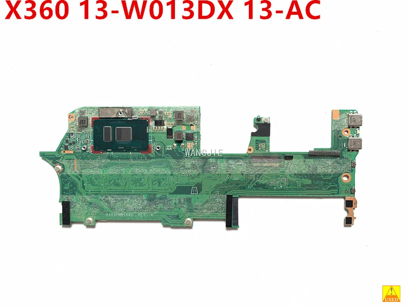 TPN-Q178 For HP Spectre X360 13-W013DX 13-AC 13-W Used Motherboard 918042-601 907559-601 i7-7500U+8G DA0X31MBAF0 DAX31MB1AA0
TPN-Q178 For HP Spectre X360 13-W013DX 13-AC 13-W Used Motherboard 918042-601 907559-601 i7-7500U+8G DA0X31MBAF0 DAX31MB1AA0
