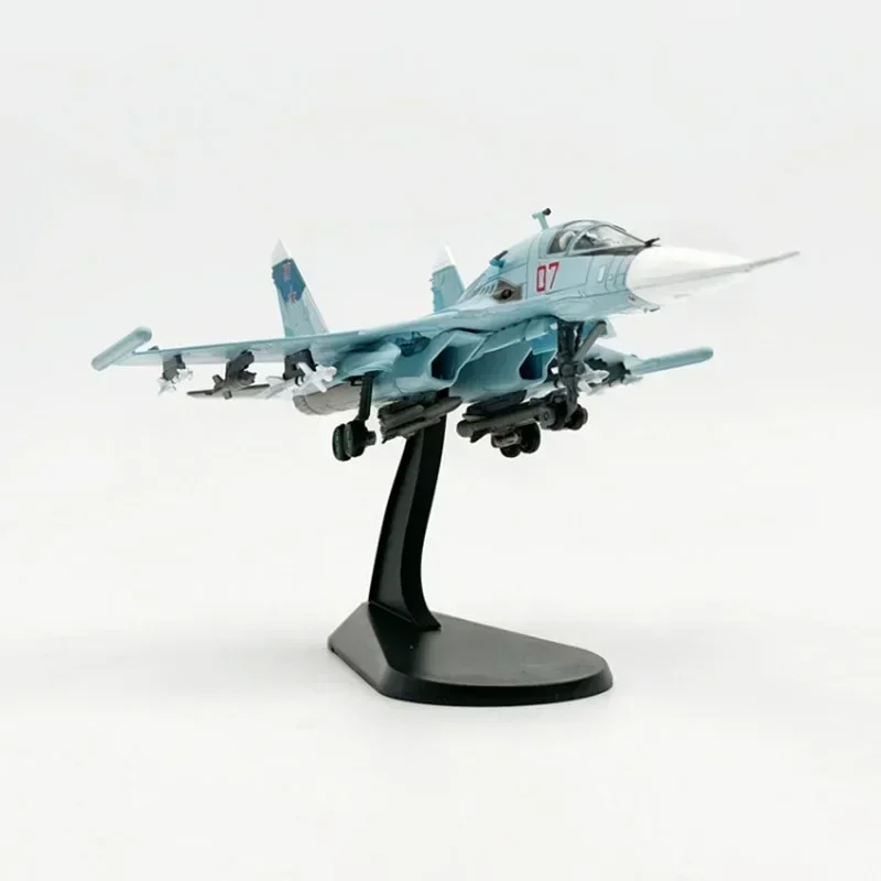 НОВЫЙ масштаб 1/100 российский FULLBACK Su34 Sukhoi Su-34 SU 34 литой под давлением модель