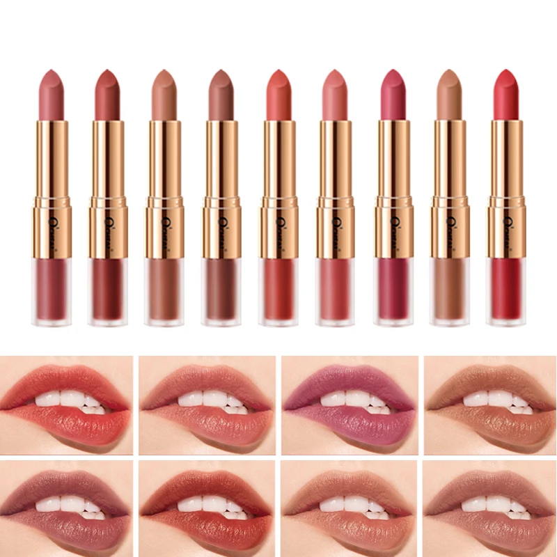Sexy Long Lasting Velvet Matte Lip Gloss Double-headed Lipstick Lip Makeup Women Beauty Red Nonstick Cup Foggy Surface Lip Gloss
Sexy Long Lasting Velvet Matte Lip Gloss Double-headed Lipstick Lip Makeup Women Beauty Red Nonstick Cup Foggy Surface Lip Gloss