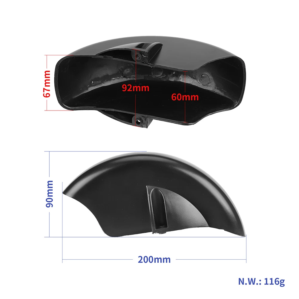8 Inch Electric Scooter Front Wheel Plastic Fender Waterproof Replaceable Baffle Universal Front Fender Plastic Mudguard
8 Inch Electric Scooter Front Wheel Plastic Fender Waterproof Replaceable Baffle Universal Front Fender Plastic Mudguard