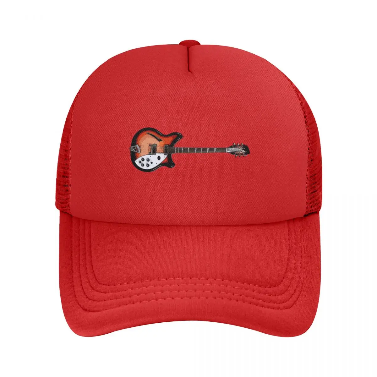 Rickenbacker 360 сетчатые бейсболки с эскизом модные Snapback дышащие повседневные уличные