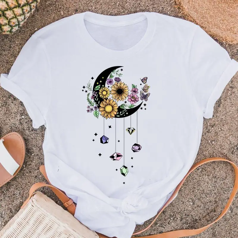 Fashion Casual Female Moon Butterfly Cute Style Lady Short Sleeve Shirt T Tee Graphic T-shirts Women O-neck Clothes Tshirt Top
Fashion Casual Female Moon Butterfly Cute Style Lady Short Sleeve Shirt T Tee Graphic T-shirts Women O-neck Clothes Tshirt Top